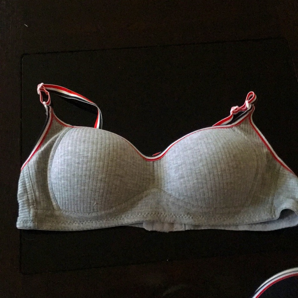 Grey bra